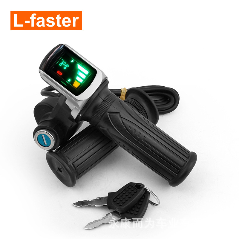 Electric Scooter - مقبض تسريع للدراجة الكهربائية مع مفتاح