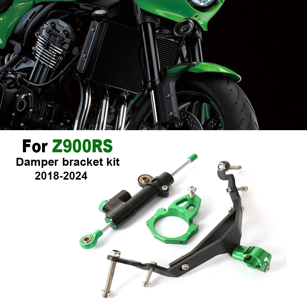 Steering Damper Stabilizer Kit Cnc - ملحقات الدراجات النارية مجموعة تثبيت دعامة