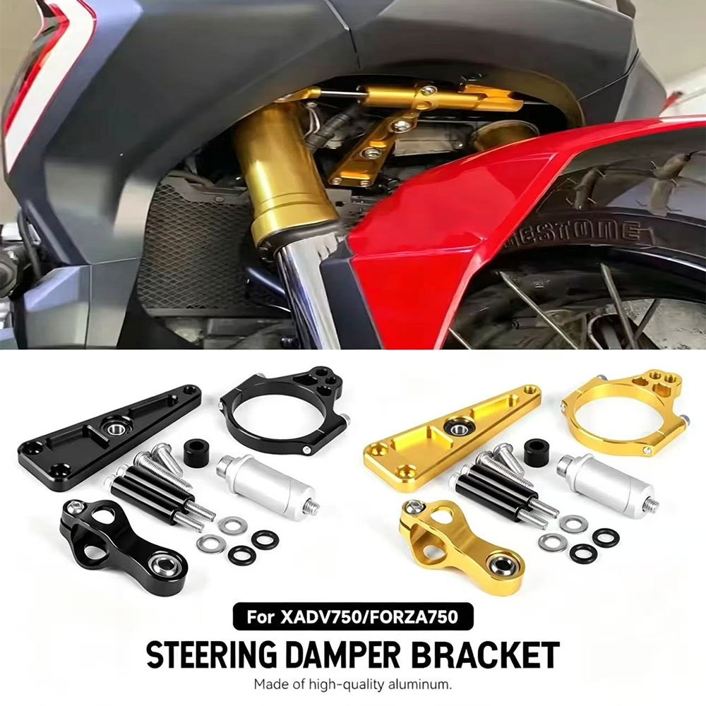 Steering Damper Stabilizer Kit Cnc - دراجة نارية هوندا XADV 750 X-ADV750