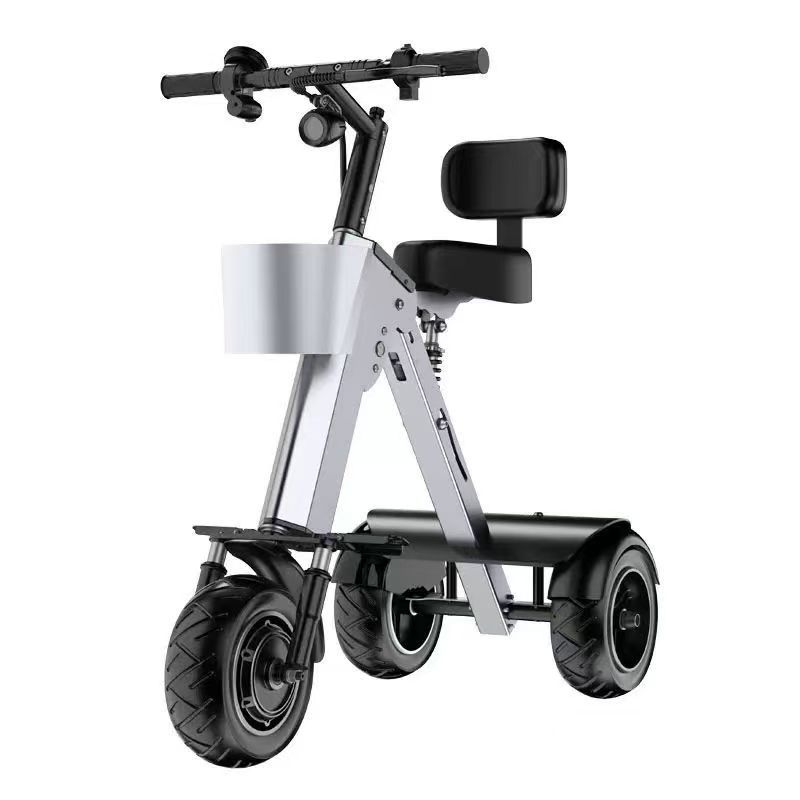Electric Scooter - سيارة كهربائية قابلة للطي، دراجة ثلاثية