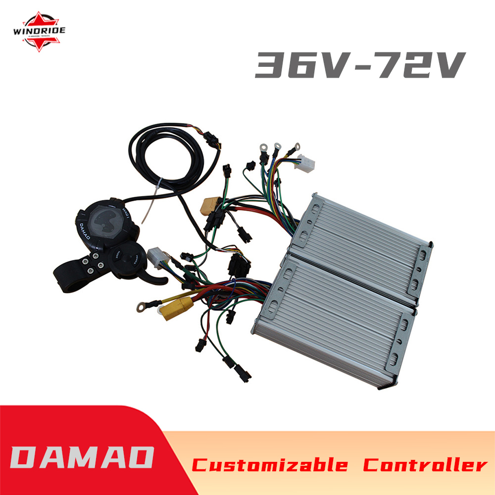 72V 45A Dual Controller - الأصلي FLJ سكوتر كهربائي المفصل خنق