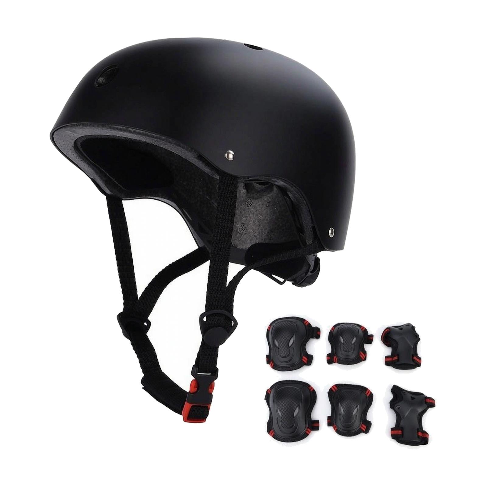 خوذة تزلج صلبة مصنوعة من مادة  - مراجعة Scooter Helmet Set وسعره