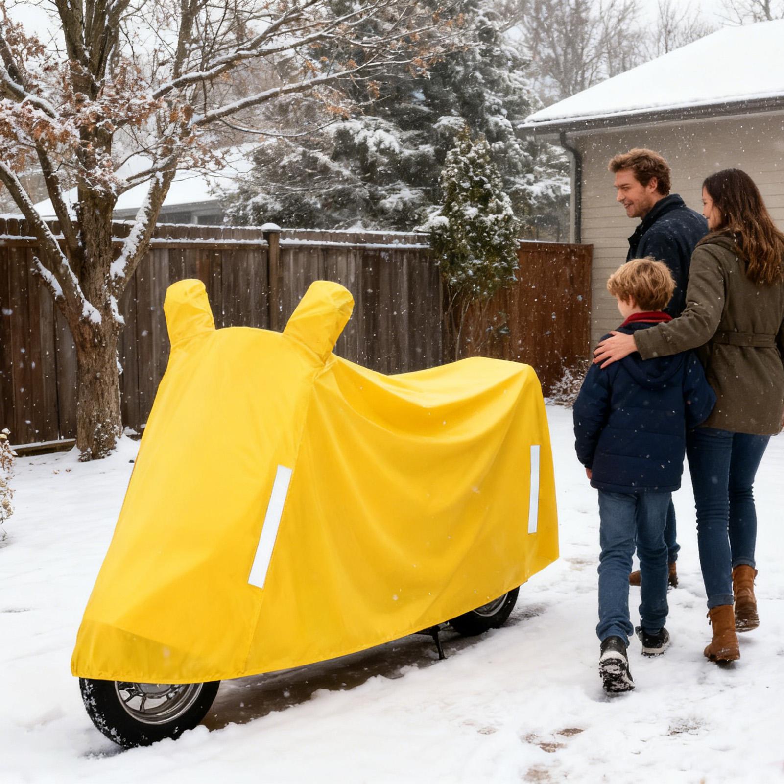 أغطية الدراجات النارية لجميع ا - مراجعة Electric Scooter Rain Cover وسعره