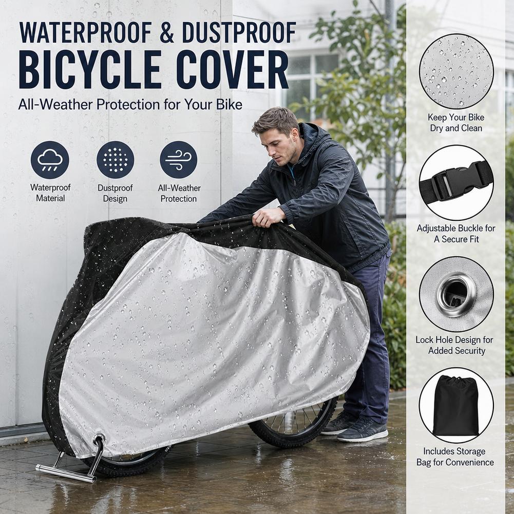 غطاء دراجة مقاوم للماء ومضاد ل - مراجعة Electric Scooter Rain Cover وسعره