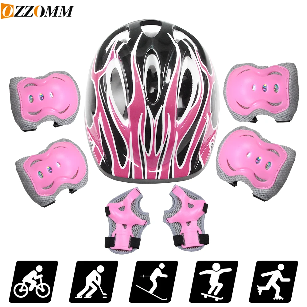 طقم حماية للأطفال مكون من 7 قط - مراجعة Scooter Helmet Set وسعره