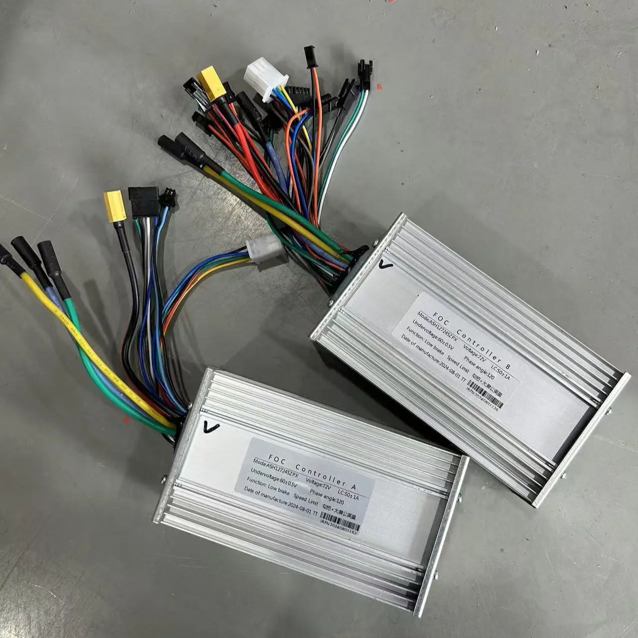 JBZN 60 فولت 72 فولت 50A موجة  - مراجعة 72V 45A Dual Controller وسعره