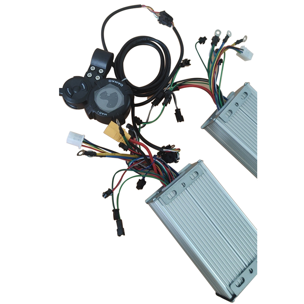 الأصلي FLJ سكوتر كهربائي المفص - مراجعة 72V 45A Dual Controller وسعره