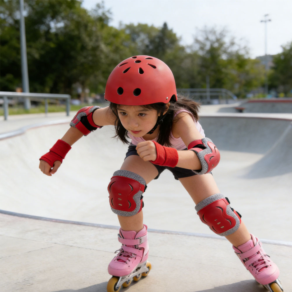 مجموعة معدات حماية للأطفال للت - مراجعة Scooter Helmet Set وسعره